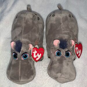 2 Ty Disney beanie babies collection beshte hippo